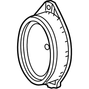 GM 22753373 Front Door Speaker