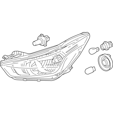 GM 42704911 Headlamp Assembly