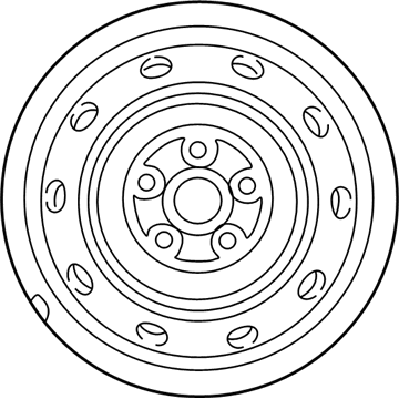 Mopar 4879240AA Spare Wheel