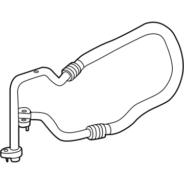 BMW 64-53-9-461-722 SUCTION PIPE EVAPORATOR-COMP
