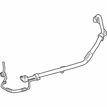BMW 64-53-9-395-469 REFRIGERANT LINE, DUAL LINE