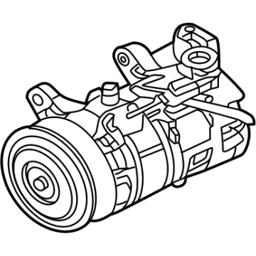 BMW 64-52-7-948-807 AIR COND.COMPRESSOR W/ MAGNE