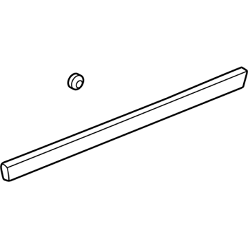 GM 84861621 MOLDING ASM-FRT S/D *CARBON FLASHT