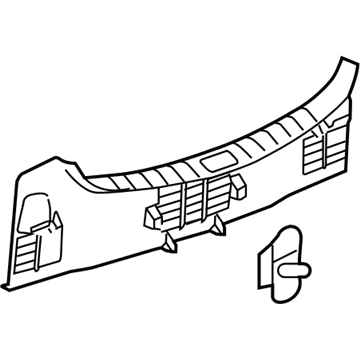 GM 26209270 Rear Panel Trim