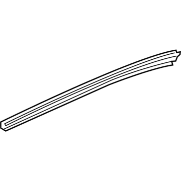 Honda 72835-TK8-A01 Weatherstrip, R. Slide Door (Inner)