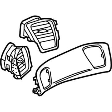 GM 23358579 Trim Pad