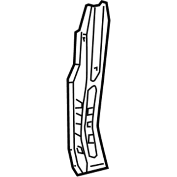 Lexus 57167-0E020 Reinforcement, Front Crossmember Side, RH