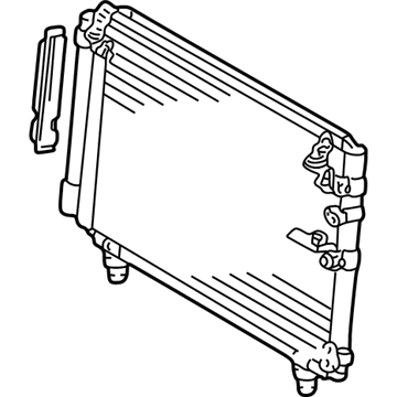 Lexus 88460-50181 CONDENSER Assembly