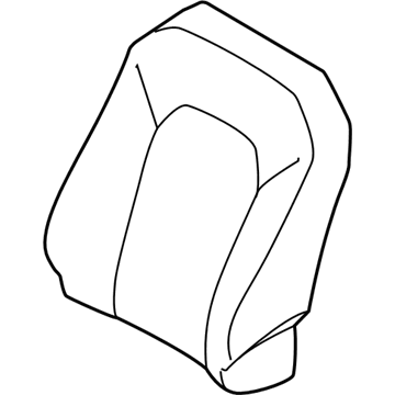 Ford JL3Z-1664417-CC Seat Back Cover