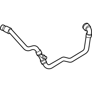 BMW 17-12-9-896-336 LINE FROM RADIATOR