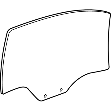 GM 95970604 Door Glass