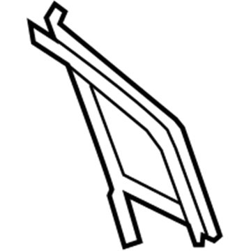 GM 95366756 Weatherstrip-Front Side Door Stationary Window