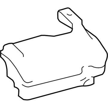 Lexus 12601-38020 Engine Cover Sub-Assembly, No.1