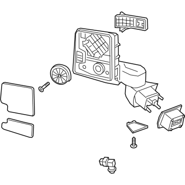 GM 84944539 Mirror Assembly