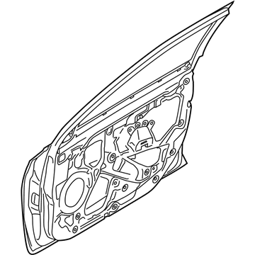 Hyundai 76003-J3000 Panel Assembly-Front Door, LH