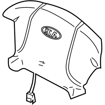 Kia UK32A57K00A01 Module-AIRBAG, Driver