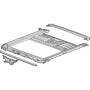 GM 84458211 Sunroof Frame