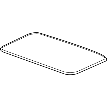 GM 22815954 Glass Weatherstrip