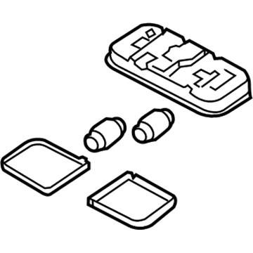 Kia 92850A9000GBU Lamp Assembly-Room