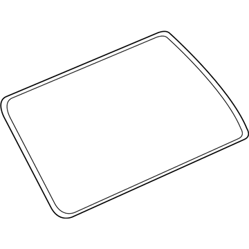 GM 15235789 Quarter Glass