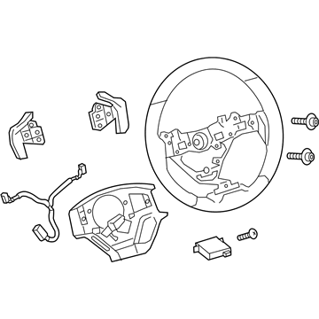Lexus 45100-50321-C0 Steering Wheel Assembly