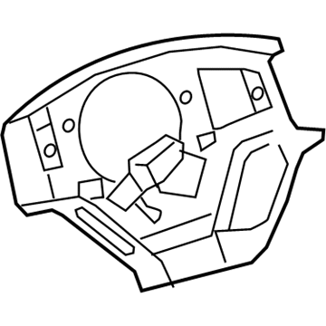 Lexus 45184-50090-C0 Cover, Steering Wheel