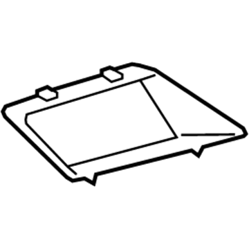 Lexus 55405-0E030-C0 Panel, Instrument Cluster Finish, Center