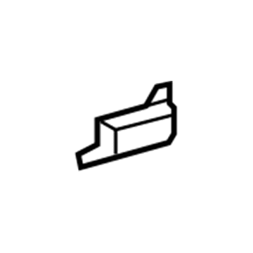 Lexus 55447-48070-A0 Base, Switch Hole, NO.2