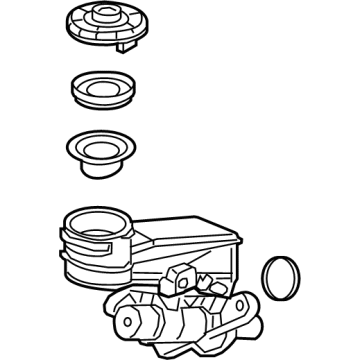Honda 46100-TEG-A01 Master Cylinder Assembly