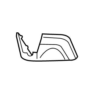 Mopar 68213404AA Low Cover-Mirror