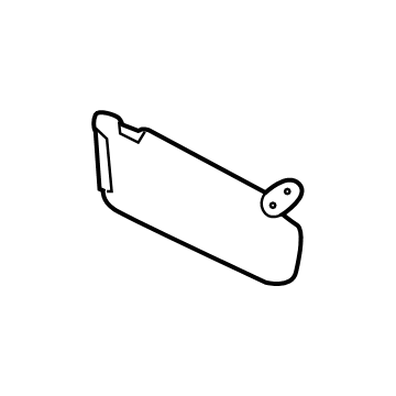 Kia 85210P4030GYT SUNVISOR Assembly, LH
