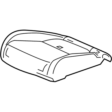 Honda 81537-TRT-A01 Pad Complete Left, Front Cushion