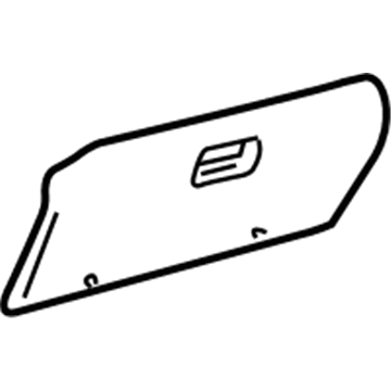 Toyota 55550-0C010-B0 Glove Box Door