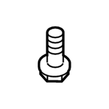 Ford -W709593-S439 Support Strap Bolt