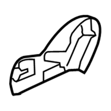 Hyundai 88271-B1000-RRY Cover-Shield Front Seat Outer, RH
