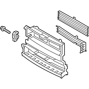 Ford DS7Z-8475-A Shutter Assembly