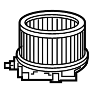 Mopar 68301851AA Motor-Blower With Wheel