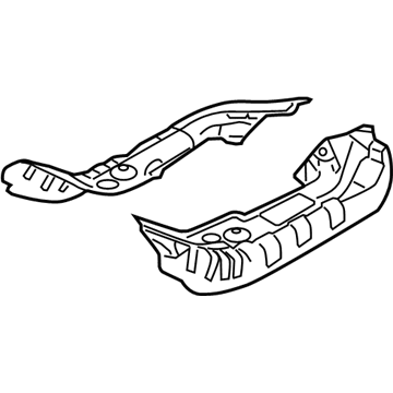 Kia 287923M000 Protector-Heat Front, R