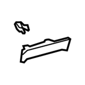 Lexus 58831-60230 GARNISH, Console Upper