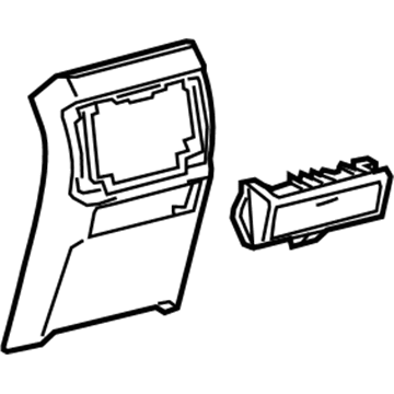 Lexus 58903-60720-C0 Panel Sub-Assembly, Cons