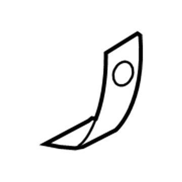 Infiniti 85292-1BA0A Retainer-Rear Bumper, Lower