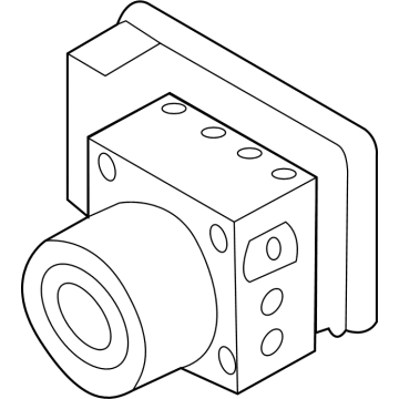 BMW 34-51-5-A37-4B5 HYDRO UNIT DSC