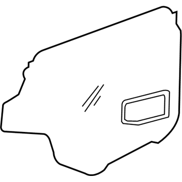 Toyota 67831-52360 Water Shield