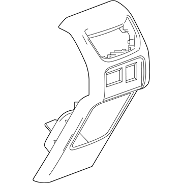 GM 84509797 Console Panel