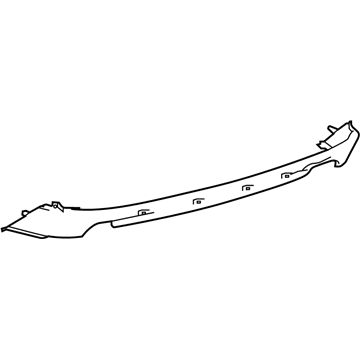 Lexus 52169-53010 Cover, Rear Bumper, Lw