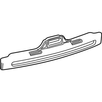 Lexus 52615-53130 ABSORBER, Rear Bumper