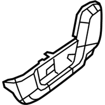 Mopar 1NK89DK2AA Shield-OUTBOARD