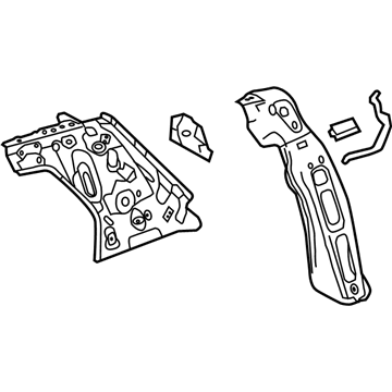 GM 95301207 Upper Quarter Panel
