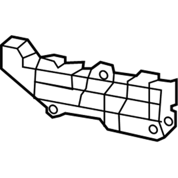Lexus 52133-50070 Reinforcement, Front Bumper