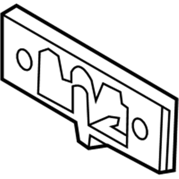 Nissan 96210-1JA0A Bracket - Licence Plate